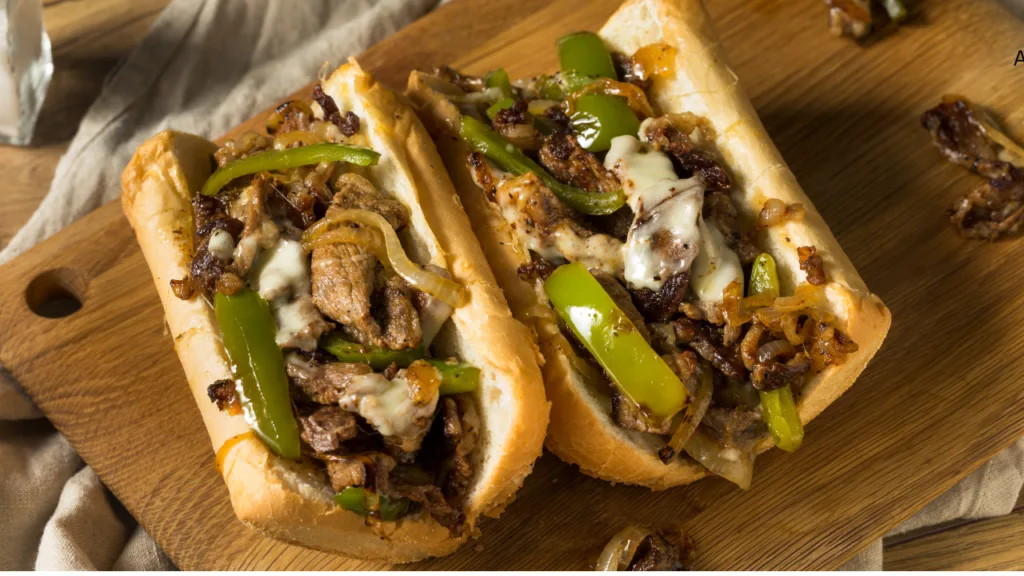 Sourdough cheesesteak