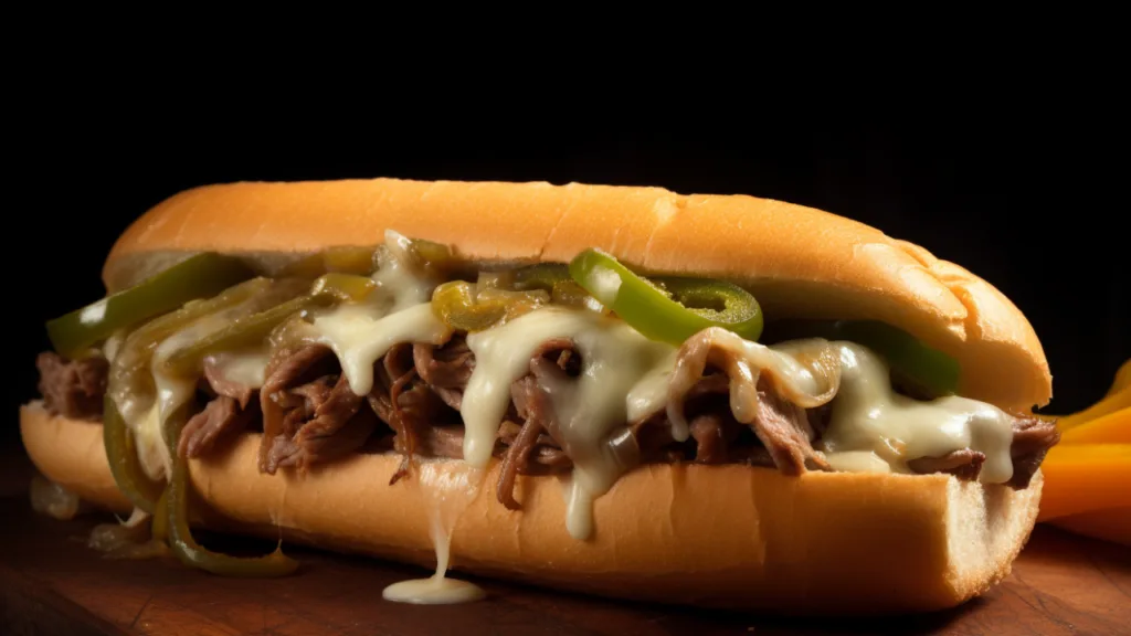 Sourdough cheesesteak