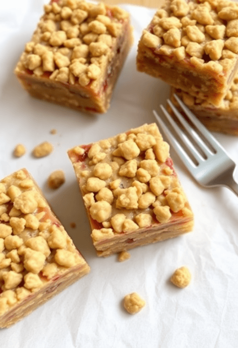Peanut butter jelly bars oatmeal