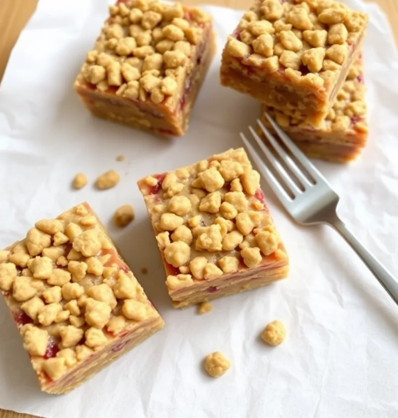 Peanut butter jelly bars oatmeal