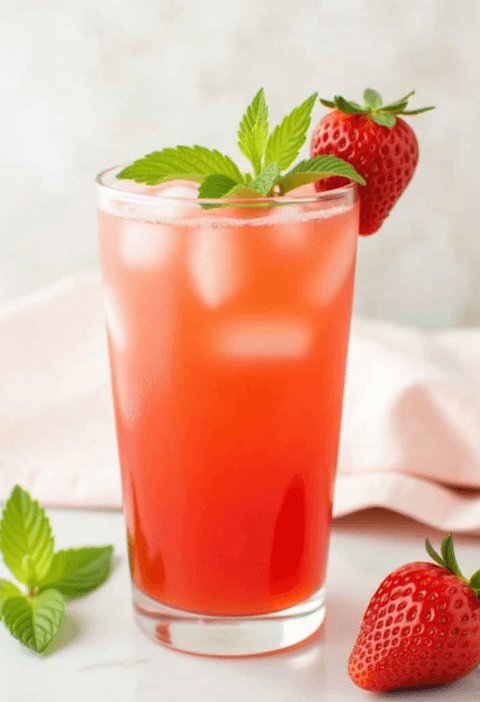 Strawberry mint julep recipe