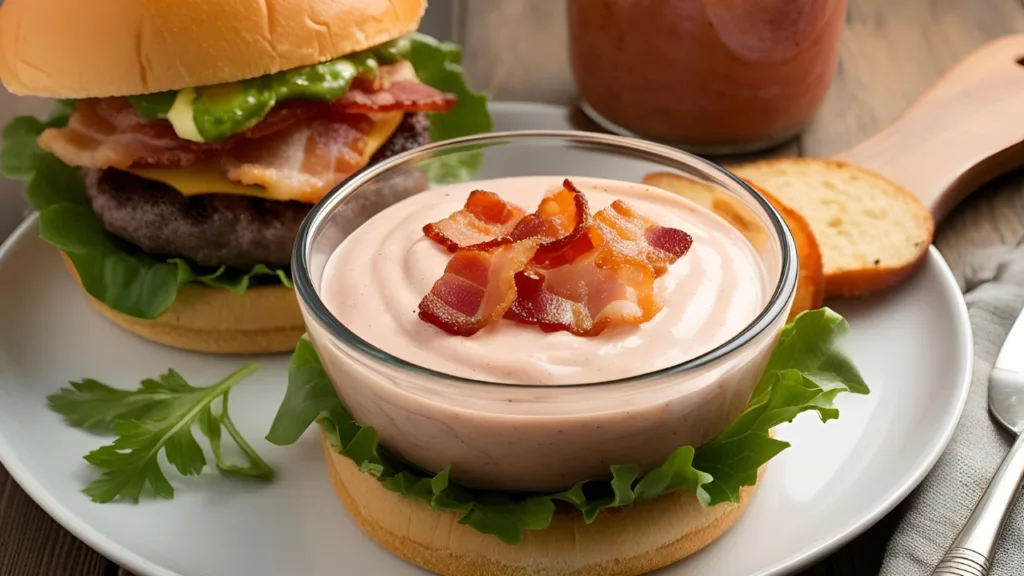 Bacon sauce for burgers