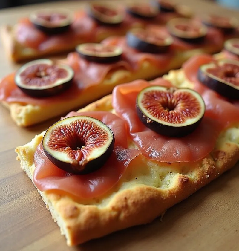 Prosciutto fig flatbread