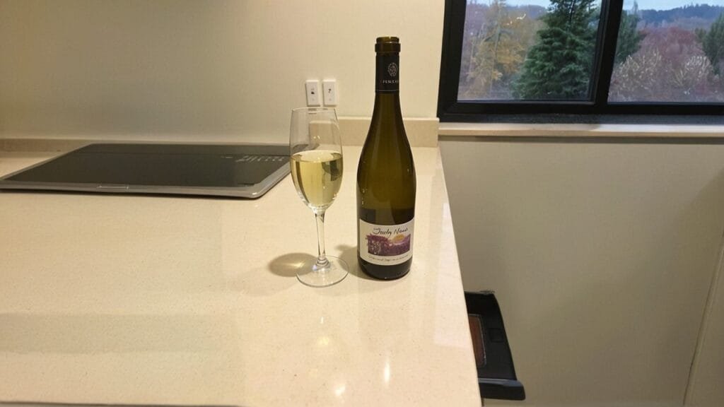 Mimosa with pinot grigio