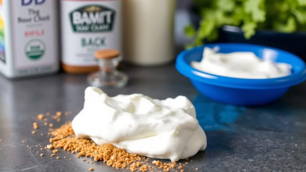 Ranch seasoning and sour cream