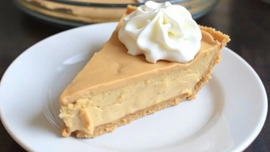 Low calorie peanut butter pie