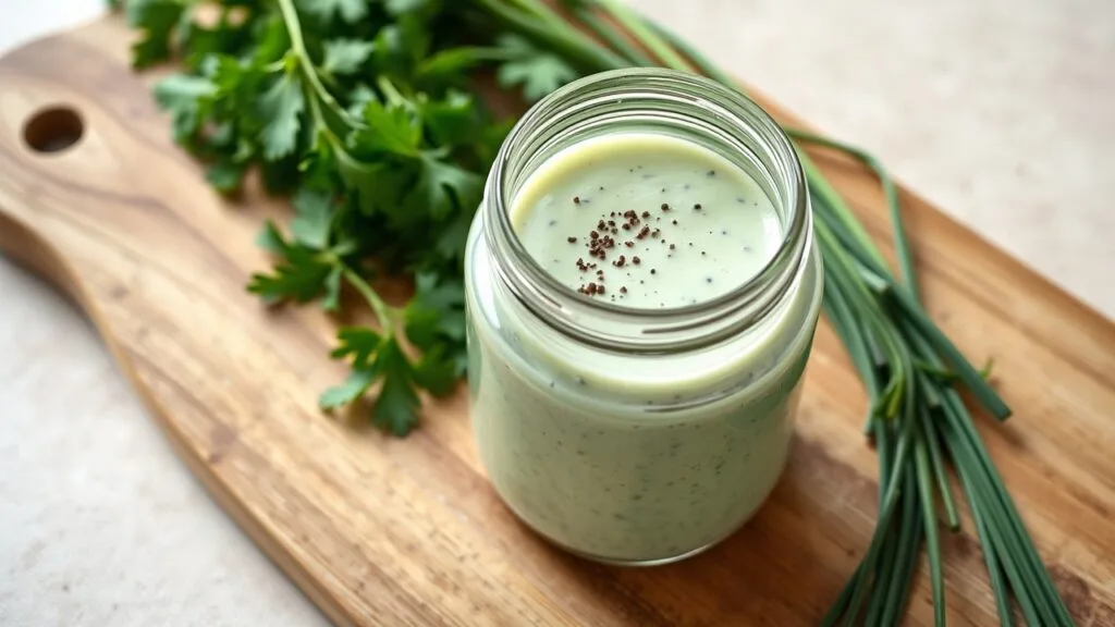 Herby ranch dressing