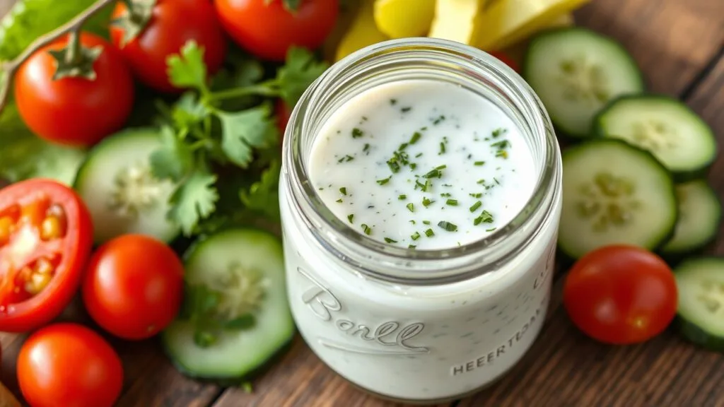 Herby ranch dressing