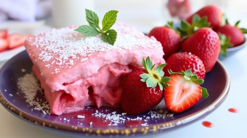 Strawberry yum yum recipe