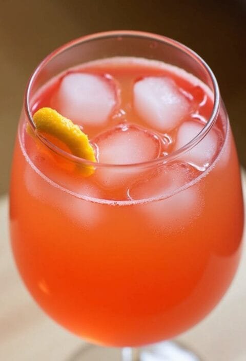 Blood Orange Aperol Spritz