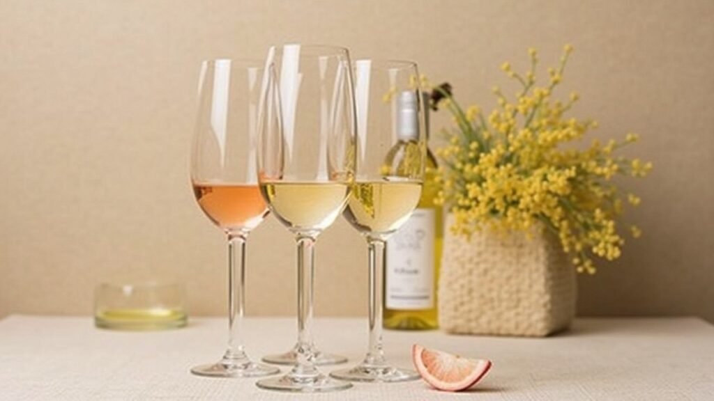 Mimosa with pinot grigio