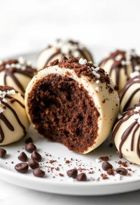 Coffee Oreo balls