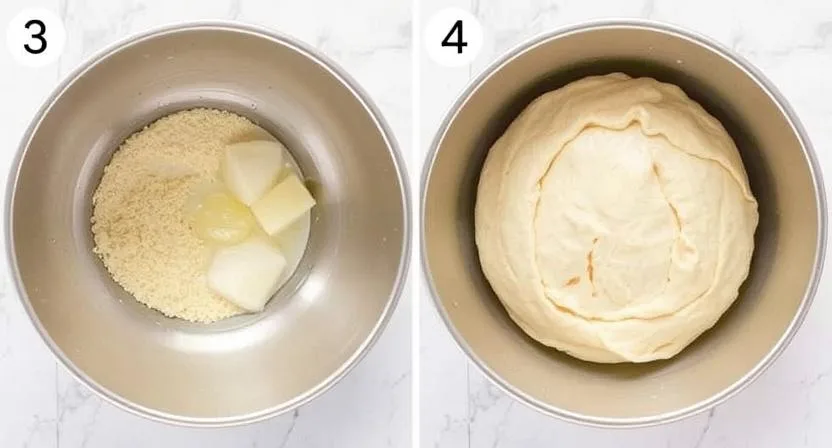 Double sourdough bread recipe