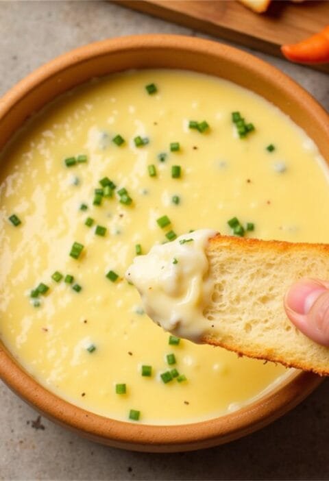 Onion gruyere dip