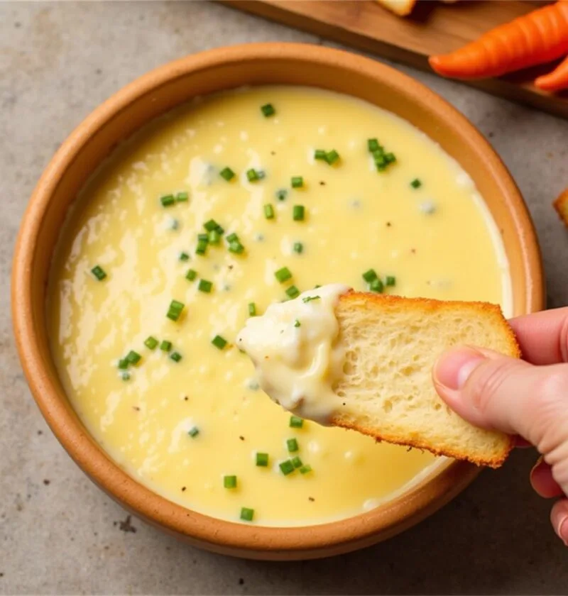 Onion gruyere dip
