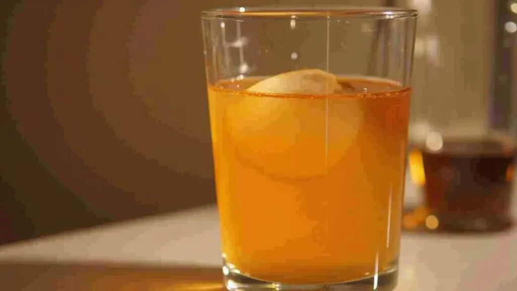 Orange infused bourbon