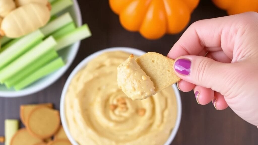 Pumpkin cannoli dip
