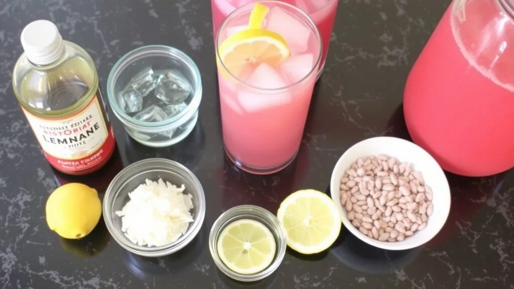 Pink lemonade sangria