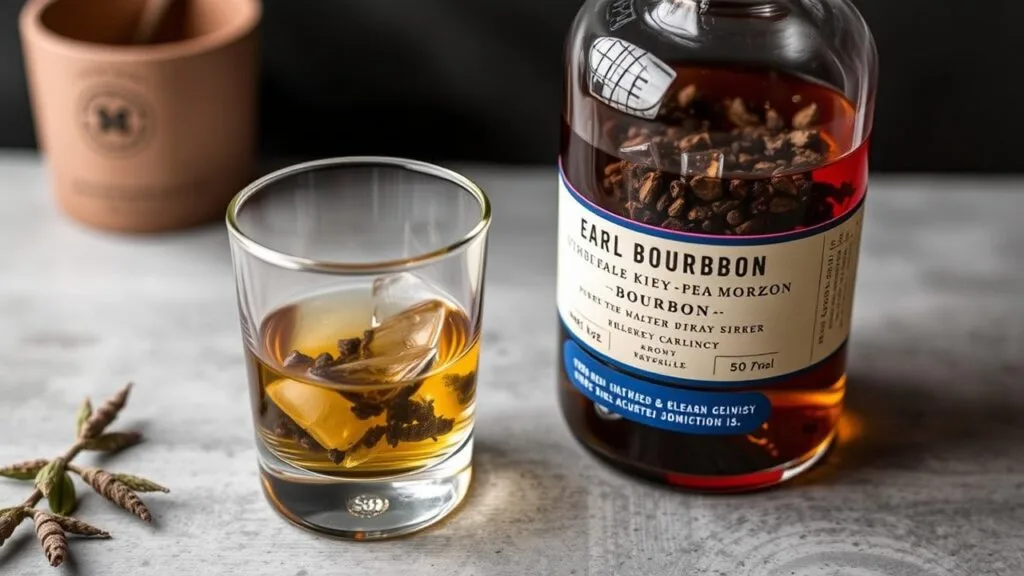 Earl grey infused bourbon